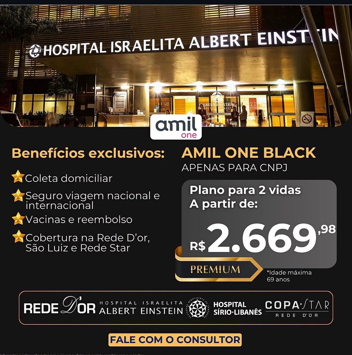 Amil One Black – Apenas para CNPJ