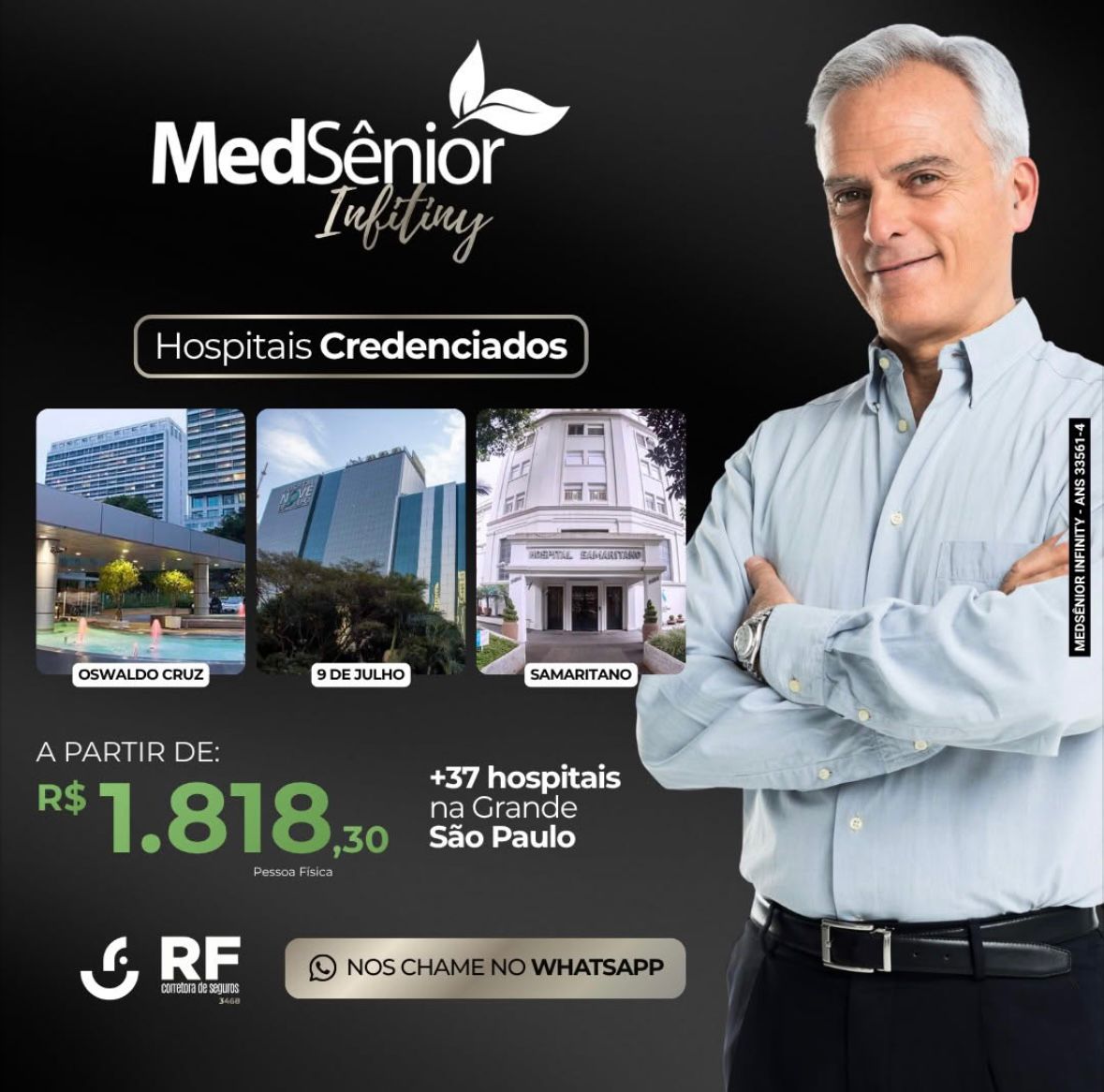 MedSênior Infinity – a partir de R$ 1.818,30